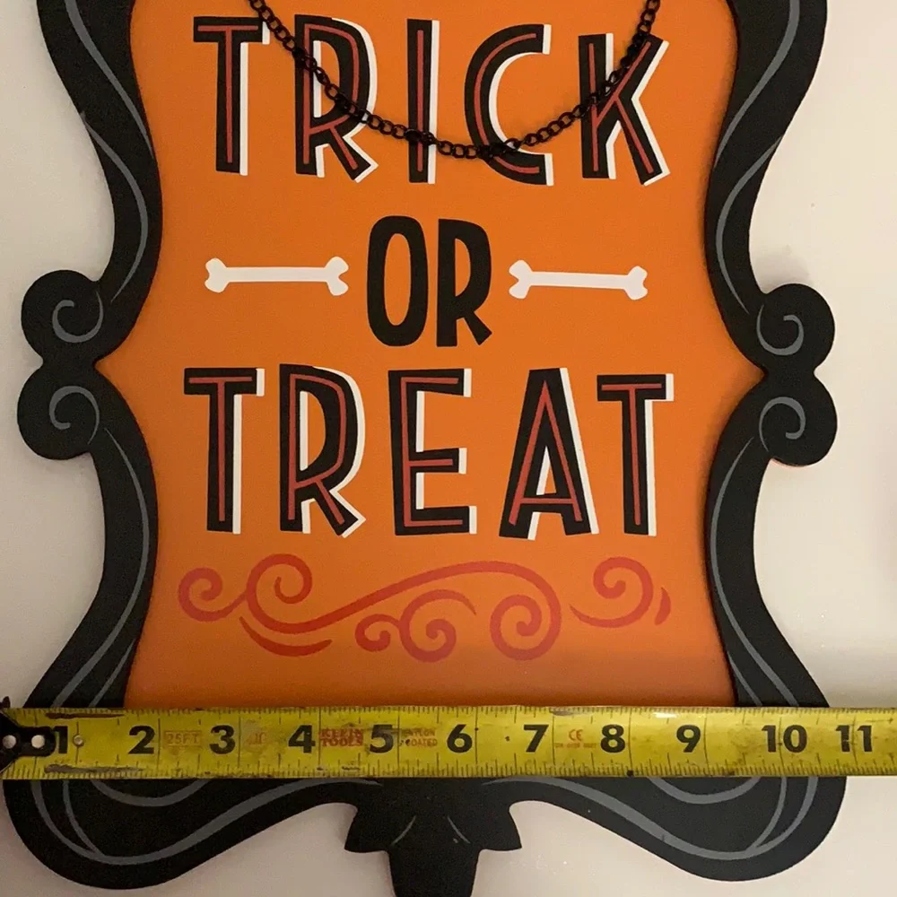 Halloween Target Wood Wall and or Door Hanging Decorations. Brand New.